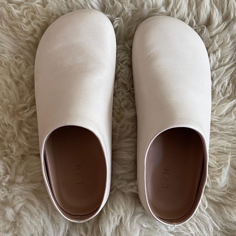 Lauren Manoogian leather mules